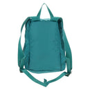 PRADA Backpack Nylon Turquoise Blue Silver Auth 157362V-2