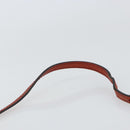 BURBERRY Nova Check Hand Bag Canvas Leather 2way Beige Gold Auth 157364-14