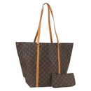 LOUIS VUITTON Monogram Sac Shopping GM Tote Bag M51110 LV Auth 157368-1