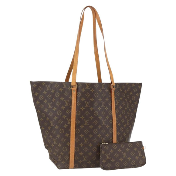 LOUIS VUITTON Monogram Sac Shopping GM Tote Bag M51110 LV Auth 157368