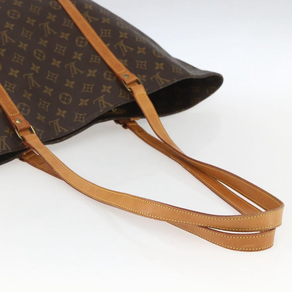 LOUIS VUITTON Monogram Sac Shopping GM Tote Bag M51110 LV Auth 157368