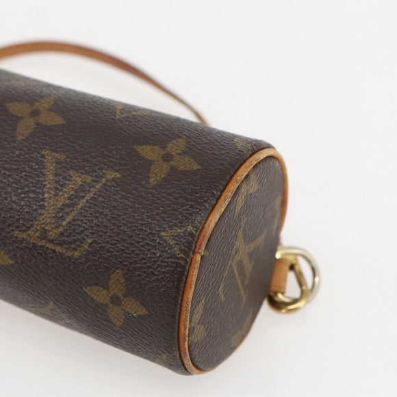 LOUIS VUITTON Monogram Papillon Buideltje LV Auth 157370