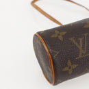 LOUIS VUITTON Monogram Papillon Pouch LV Auth 157370-15
