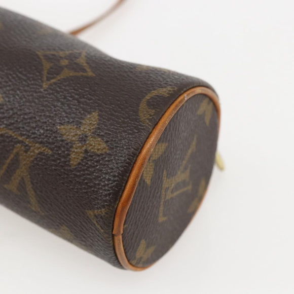 LOUIS VUITTON Monogram Papillon Pouch LV Auth 157370