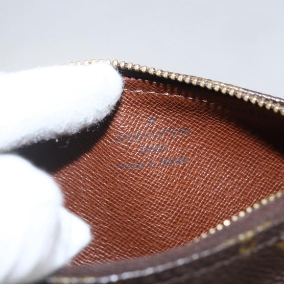 LOUIS VUITTON Monogram Papillon Buideltje LV Auth 157370
