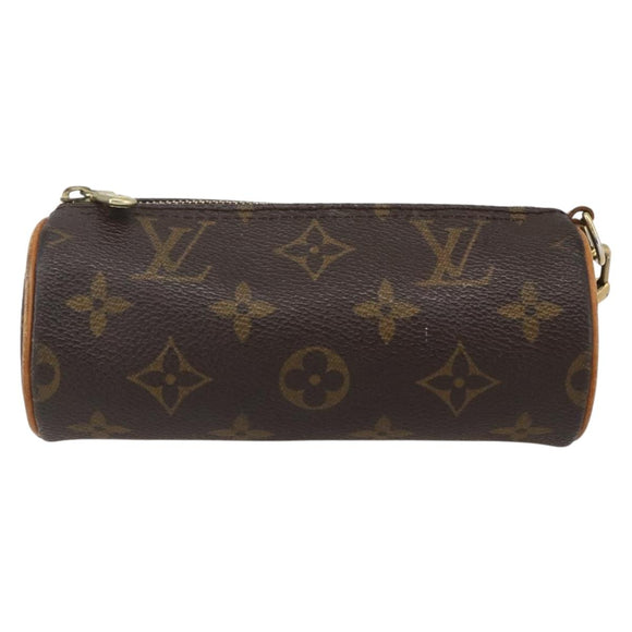 LOUIS VUITTON Monogram Papillon Pouch LV Auth 157370