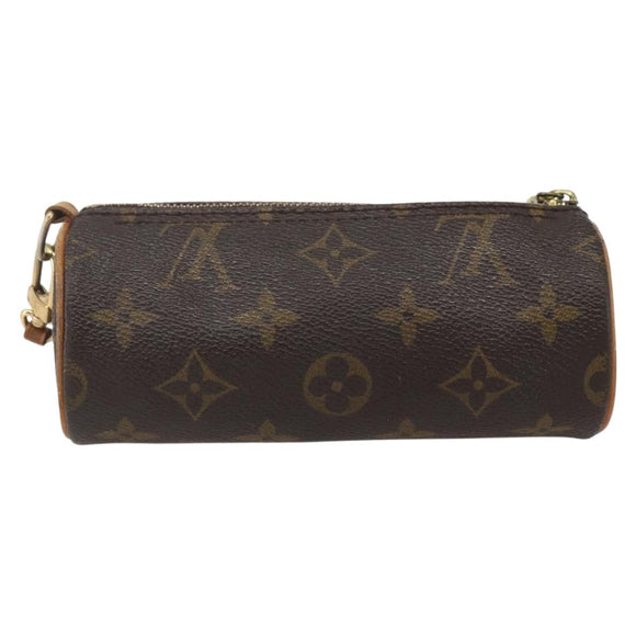 LOUIS VUITTON Monogram Papillon Buideltje LV Auth 157370