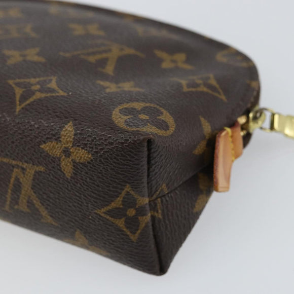 LOUIS VUITTON Monogram Pochette Cosmetic PM Pouch M43998 LV Auth 157374