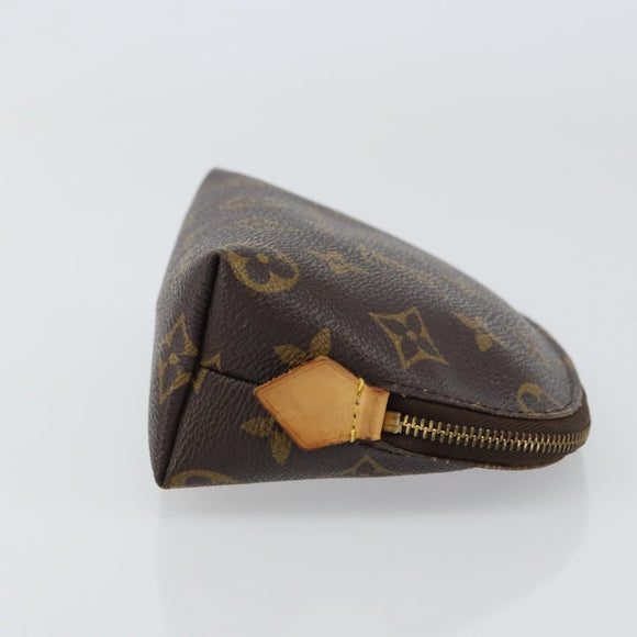 LOUIS VUITTON Monogram Pochette Cosmetic PM Pouch M43998 LV Auth 157374