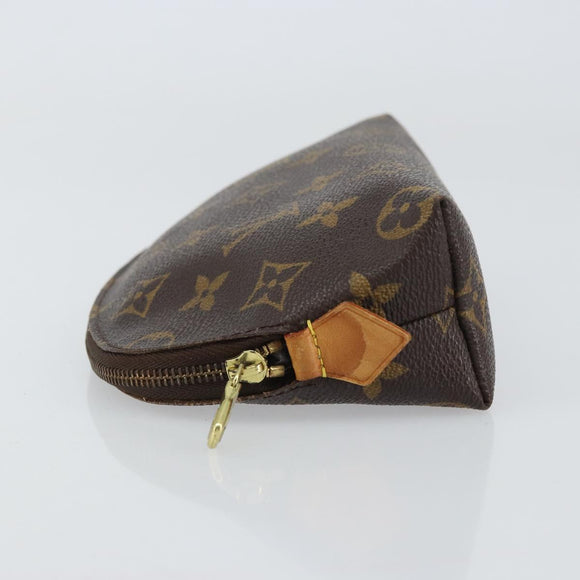 LOUIS VUITTON Monogram Pochette Cosmetic PM Pouch M43998 LV Auth 157374