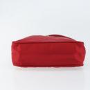 PRADA Hand Pouch Nylon Red Auth 157376-5
