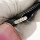 PRADA Hand Bag Nylon Leather 2way Pink Black Auth 157377-18