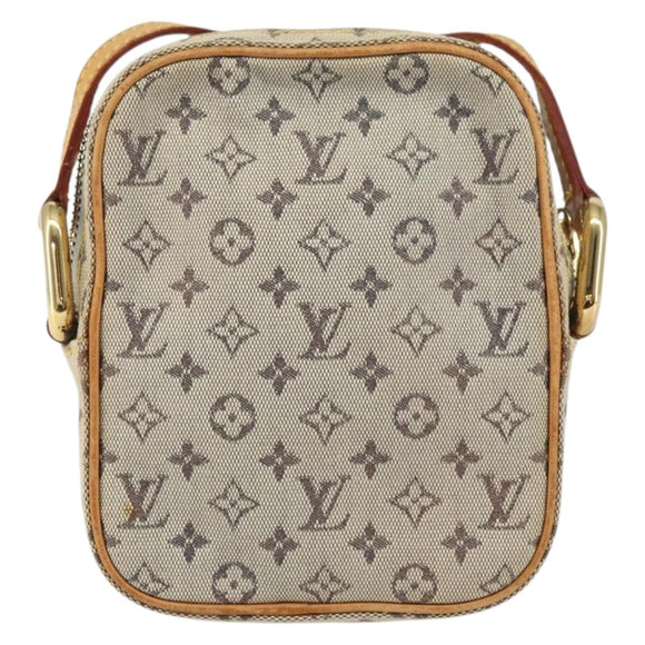 LOUIS VUITTON Monogram Mini Juliet PM Shoulder Bag Blue M92005 LV Auth 157379
