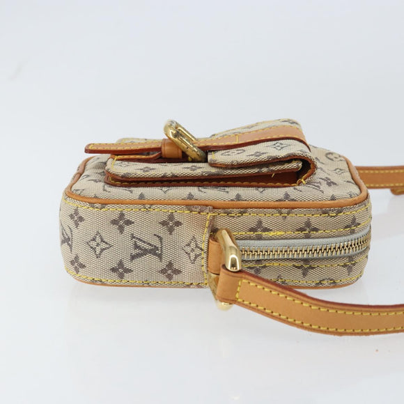 LOUIS VUITTON Monogram Mini Juliet PM Shoulder Bag Blue M92005 LV Auth 157379