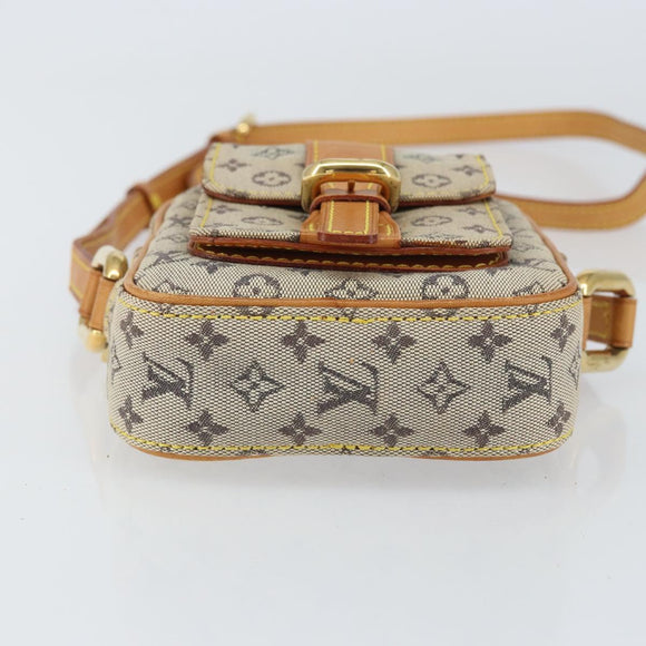 LOUIS VUITTON Monogram Mini Juliet PM Shoulder Bag Blue M92005 LV Auth 157379