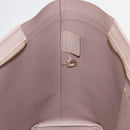 Salvatore Ferragamo Vala Tote Bag Leather Gold Pink Beige Auth 157381-20