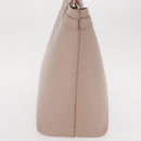 Salvatore Ferragamo Vala Tote Bag Leather Gold Pink Beige Auth 157381-4