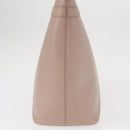 Salvatore Ferragamo Vala Tote Bag Leather Gold Pink Beige Auth 157381-6