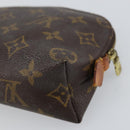 LOUIS VUITTON Monogram Pochette Cosmetic PM Pouch M43998 LV Auth 157384-15
