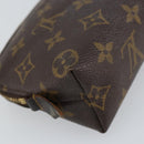 LOUIS VUITTON Monogram Pochette Cosmetic PM Pouch M43998 LV Auth 157384-16