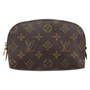 LOUIS VUITTON Monogram Pochette Cosmetic PM Pouch M43998 LV Auth 157384-13