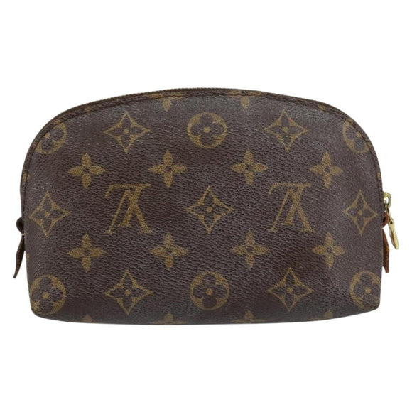 LOUIS VUITTON Monogram Pochette Cosmetic PM Pouch M43998 LV Auth 157384
