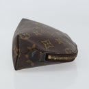 LOUIS VUITTON Monogram Pochette Cosmetic PM Pouch M43998 LV Auth 157384-3
