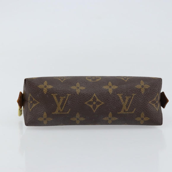 LOUIS VUITTON Monogram Pochette Cosmetic PM Pouch M43998 LV Auth 157384