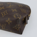 LOUIS VUITTON Monogram Pochette Cosmetic PM Pouch M43998 LV Auth 157384-7
