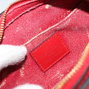 LOUIS VUITTON Epi Dauphine PM Pouch Castilian Red M48447 LV Auth 157386-13