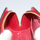 LOUIS VUITTON Epi Dauphine PM Pouch Castilian Red M48447 LV Auth 157386-16