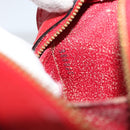 LOUIS VUITTON Epi Dauphine PM Pouch Castilian Red M48447 LV Auth 157386-18