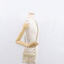 CHANEL Chain Shoulder Bag Lamb Skin Gold CC Auth 157390SAV-27