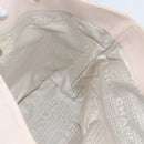 CHANEL Tote Bag Canvas Pink Silver CC Auth 157397V-17