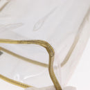 CHANEL Chain Tote Bag Vinyl Clear CC Auth 157398V-10