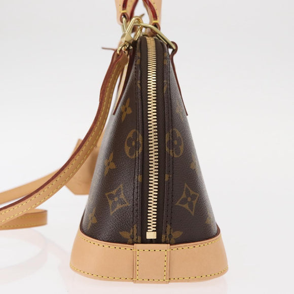 LOUIS VUITTON Monogram Alma BB Hand Bag 2way M53152 LV Auth 157404SAM