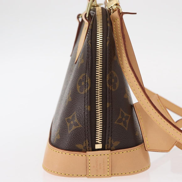 LOUIS VUITTON Monogram Alma BB Hand Bag 2way M53152 LV Auth 157404SAM