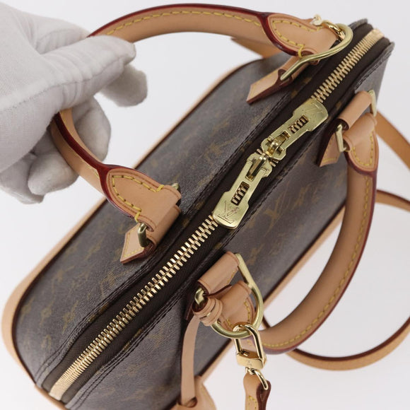 LOUIS VUITTON Monogram Alma BB Hand Bag 2way M53152 LV Auth 157404SAM