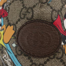 GUCCI GG Supreme GUCCIxDisney Cap PVC Beige 648843 Auth 157413M-14