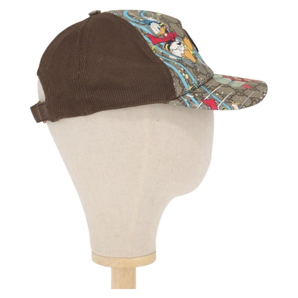 GUCCI GG Supreme GUCCIxDisney Cap PVC Beige 648843 Auth 157413M