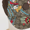 GUCCI GG Supreme GUCCIxDisney Cap PVC Beige 648843 Auth 157413M-5