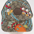 GUCCI GG Supreme GUCCIxDisney Cap PVC Beige 648843 Auth 157413M-7