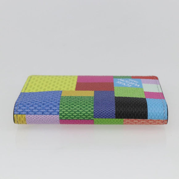 LOUIS VUITTON Damier Graffiti 3D Organizer De Poch Case N60432 LV Auth 157415SM