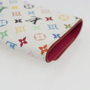 LOUIS VUITTON Multicolor Multicles 4 Key Case White M93731 LV Auth 157418SM-16