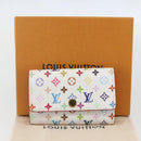 LOUIS VUITTON Multicolor Multicles 4 Key Case White M93731 LV Auth 157418SM-13