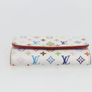 LOUIS VUITTON Multicolor Multicles 4 Key Case White M93731 LV Auth 157418SM-7