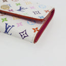 LOUIS VUITTON Multicolor Multicles 4 Key Case White M93731 LV Auth 157418SM-8