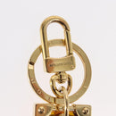 LOUIS VUITTON Porte Cles Marble Prism Charm metal Gold M68305 LV Auth 157419SAM-4