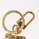 LOUIS VUITTON Porte Cles Marble Prism Charm metal Gold M68305 LV Auth 157419SAM-7
