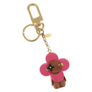 LOUIS VUITTON Porte Cre Vivienne Charm metal Pink M67298 LV Auth 157421SAM-1